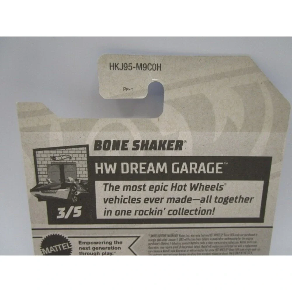Hot Wheels H Case Bone Shaker Red HW Dream Garage 3/5 1:64 Diecast Car